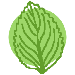 contour d'une feuille d'origan en transparence sur un fond vert